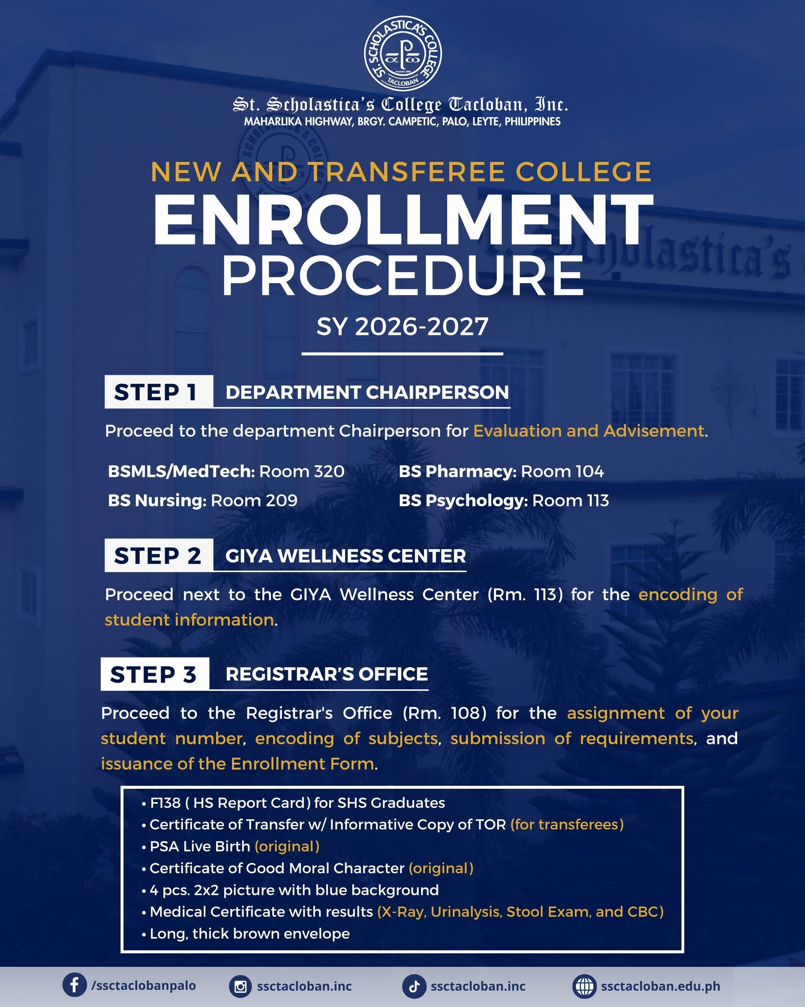 Admission Procedure