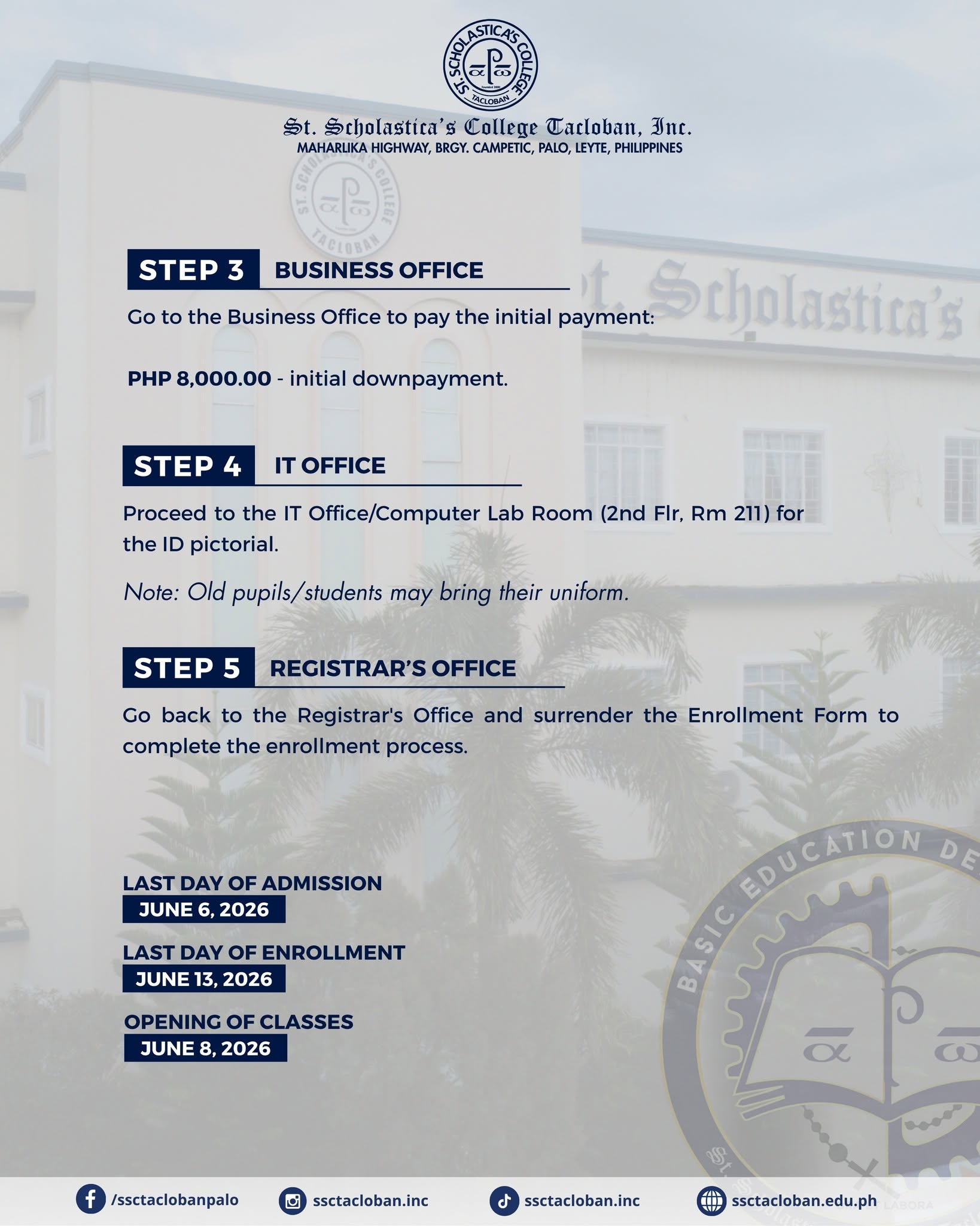 Admission Procedure